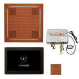 ThermaSol TWPH15US Total Wellness Package - HydroVive 18 Rainhead + ThermaTouch2 15" Control + Digital Shower Valve + SteamVection Square Steam Head