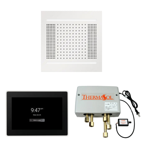 ThermaSol WH14SP15S Wellness Shower Package - HydroVive 14 Rainhead + ThermaTouch2 15" Control + Digital Shower Valve
