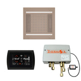 ThermaSol WH14SPSS Wellness Shower Package - HydroVive 14 Rainhead + SignaTouch Recessed Black Trim Control + Digital Shower Valve