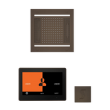 ThermaSol WH14STP10S Wellness Steam Package - HydroVive 14 Rainhead + ThermaTouch2 10" Control + SteamVection Square Steam Head