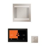 ThermaSol WH14STP10S Wellness Steam Package - HydroVive 14 Rainhead + ThermaTouch2 10" Control + SteamVection Square Steam Head