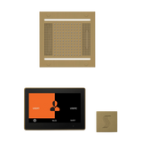 ThermaSol WH14STP10S Wellness Steam Package - HydroVive 14 Rainhead + ThermaTouch2 10" Control + SteamVection Square Steam Head