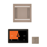 ThermaSol WH14STP10S Wellness Steam Package - HydroVive 14 Rainhead + ThermaTouch2 10" Control + SteamVection Square Steam Head
