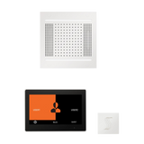 ThermaSol WH14STP10S Wellness Steam Package - HydroVive 14 Rainhead + ThermaTouch2 10" Control + SteamVection Square Steam Head