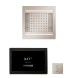 ThermaSol WH14STP15S Wellness Steam Package - HydroVive 14 Rainhead + ThermaTouch2 15" Control + SteamVection Square Steam Head