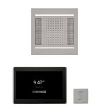 ThermaSol WH14STP15S Wellness Steam Package - HydroVive 14 Rainhead + ThermaTouch2 15" Control + SteamVection Square Steam Head