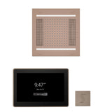 ThermaSol WH14STP15S Wellness Steam Package - HydroVive 14 Rainhead + ThermaTouch2 15" Control + SteamVection Square Steam Head