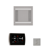 ThermaSol WH14STPSR Wellness Steam Package - HydroVive 14 Rainhead + SignaTouch Wall Mount Control + SteamVection Square Steam Head
