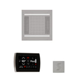 ThermaSol WH14STPSR Wellness Steam Package - HydroVive 14 Rainhead + SignaTouch Wall Mount Control + SteamVection Square Steam Head