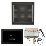 ThermaSol WHSP15S Wellness Shower Package - HydroVive 18 Rainhead + ThermaTouch2 15" Control + Digital Shower Valve