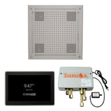 ThermaSol WHSP15S Wellness Shower Package - HydroVive 18 Rainhead + ThermaTouch2 15" Control + Digital Shower Valve