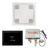 ThermaSol WHSP15S Wellness Shower Package - HydroVive 18 Rainhead + ThermaTouch2 15" Control + Digital Shower Valve