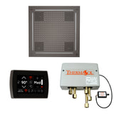 ThermaSol WHSPSR Wellness Shower Package - HydroVive 18 Rainhead + SignaTouch Wall Mount Control + Digital Shower Valve
