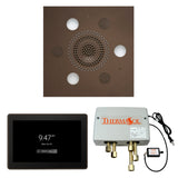ThermaSol WSP15S Wellness Shower Package - Serenity Advanced Square Rainhead + ThermaTouch2 15" Control + Digital Shower Valve
