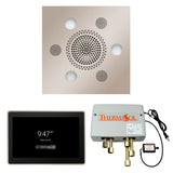 ThermaSol WSP15S Wellness Shower Package - Serenity Advanced Square Rainhead + ThermaTouch2 15" Control + Digital Shower Valve