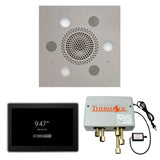 ThermaSol WSP15S Wellness Shower Package - Serenity Advanced Square Rainhead + ThermaTouch2 15" Control + Digital Shower Valve