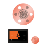 ThermaSol WSTP10R Wellness Steam Package - Serenity Advanced Round Rainhead + ThermaTouch2 10" Control + SteamVection Round Steam Head
