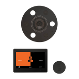 ThermaSol WSTP10R Wellness Steam Package - Serenity Advanced Round Rainhead + ThermaTouch2 10" Control + SteamVection Round Steam Head