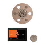 ThermaSol WSTP10R Wellness Steam Package - Serenity Advanced Round Rainhead + ThermaTouch2 10" Control + SteamVection Round Steam Head