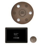 ThermaSol WSTP15R Wellness Steam Package - Serenity Advanced Round Rainhead + ThermaTouch2 15" Control + SteamVection Round Steam Head