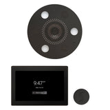 ThermaSol WSTP15R Wellness Steam Package - Serenity Advanced Round Rainhead + ThermaTouch2 15" Control + SteamVection Round Steam Head