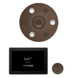 ThermaSol WSTP15R Wellness Steam Package - Serenity Advanced Round Rainhead + ThermaTouch2 15" Control + SteamVection Round Steam Head