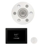 ThermaSol WSTP15R Wellness Steam Package - Serenity Advanced Round Rainhead + ThermaTouch2 15" Control + SteamVection Round Steam Head