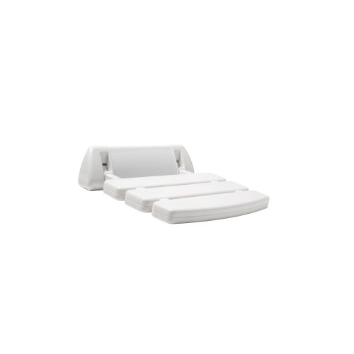 Amerec 9270-02 Relax Fold Down White Shower Seat